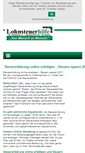 Mobile Screenshot of lohnsteuerhilfe-online.net